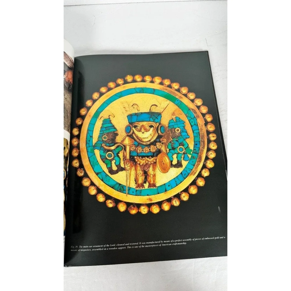 Sipan Discovery Research Walter Alva 2003 Signed Moche Archaeology Peru
